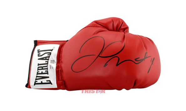 Big image floyd mayweather red everlast boxing glove