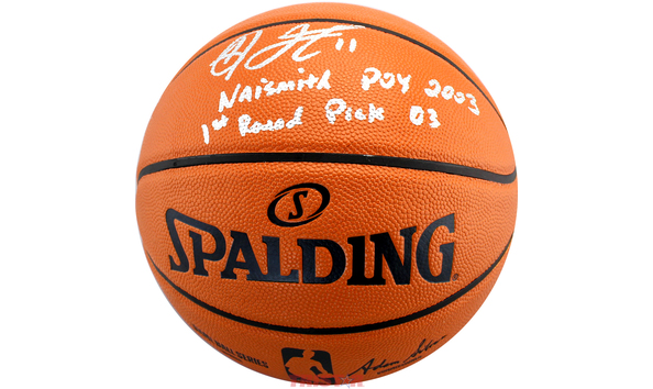 Big image tj ford basketball w naismith poy insc w display case