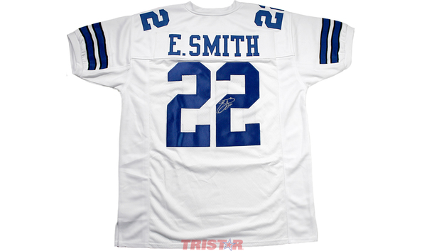 Big image emmitt smith cowboys white cusom jersey