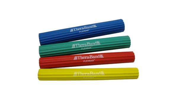 Big image 26107 theraband flexbar resistance bar yellow extra light beginner level 1 1 1