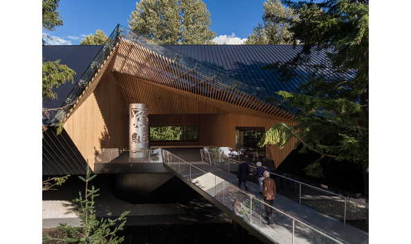 Big image audain art museum porch and bridge. photo by raef  1 