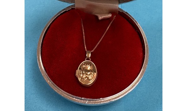 Big image teddybear necklace