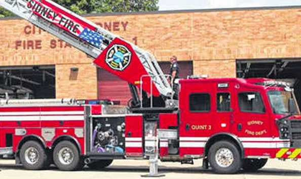 Big image new holstein fire truck ride to school