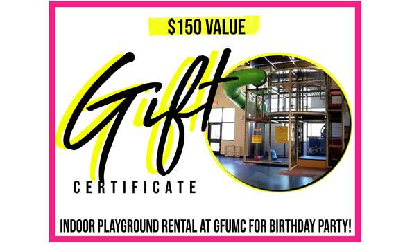 Big image wild about gfumc preschool auction   indoor playground certificate  002 
