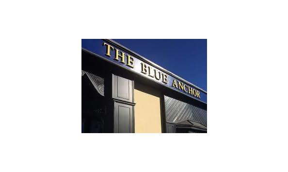 Big image blue anchor sign