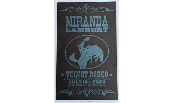 Big image hatch show   miranda lambert