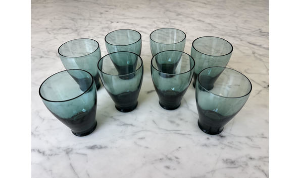 Big image set of 6 russell wright glasses