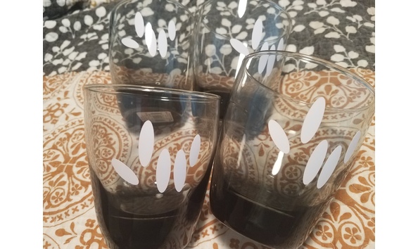 Big image i love you sign juice glasses