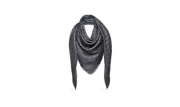 Big image louis vuitton monogram shawl scarves shawls more  m74752 pm2 front view