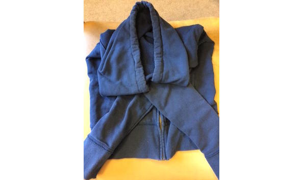 Big image blue hoodie