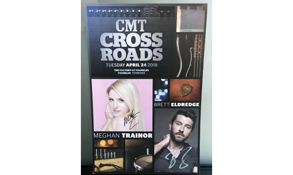 Big image cmt cross roads signed poster