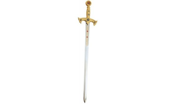 Big image knights templar sword gold