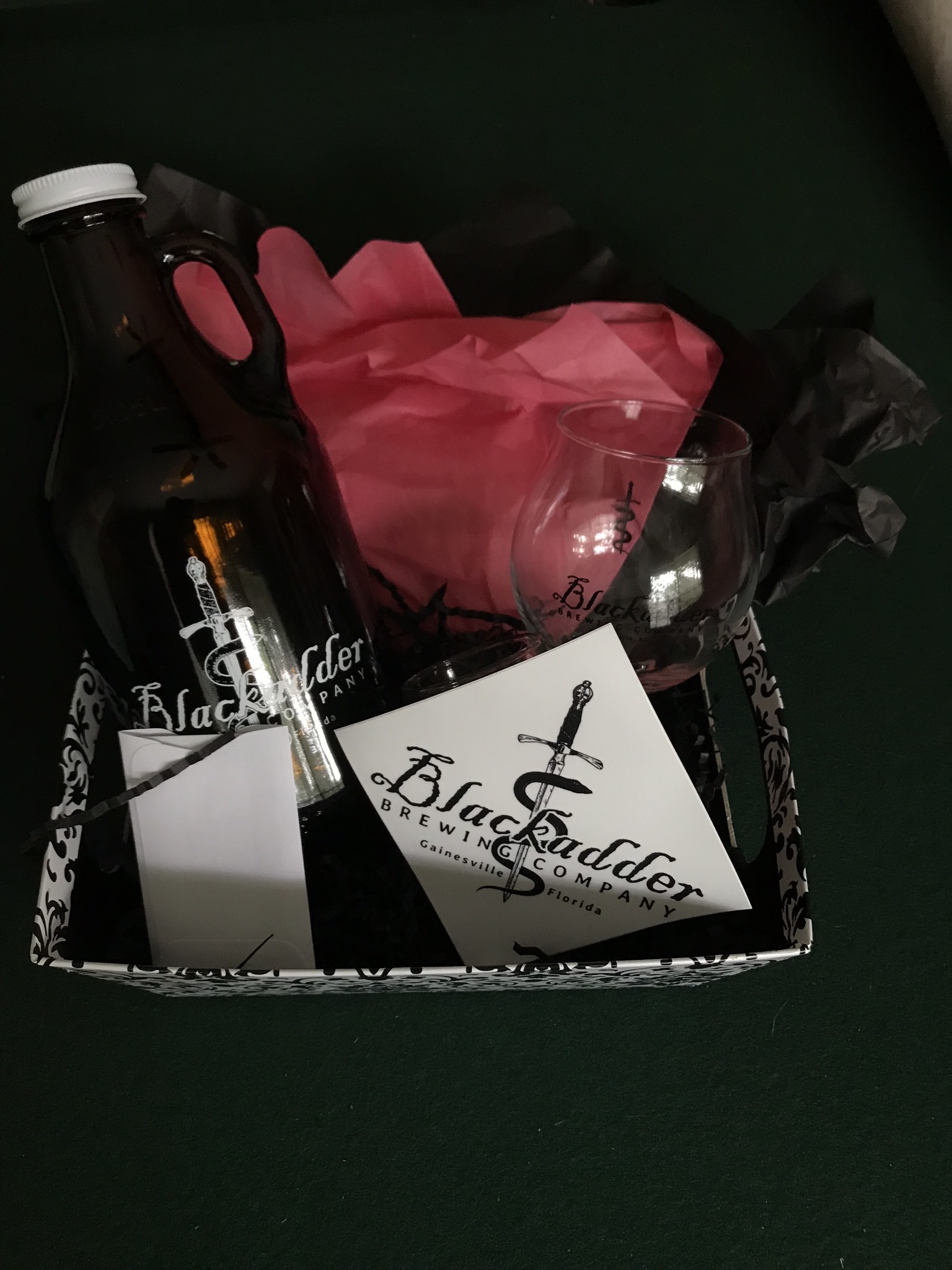 Blackadder Brewery Gift Basket