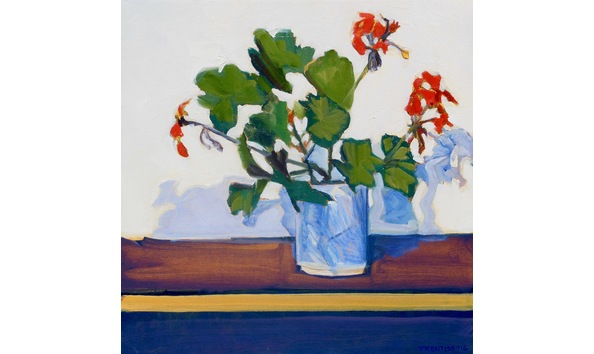 Big image 408.2016 geraniums in forrest s pot