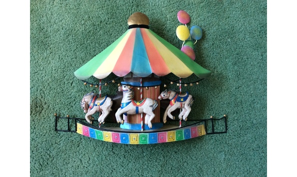 Big image metal carousel