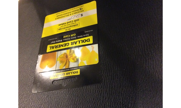 Big image dollar general gift card