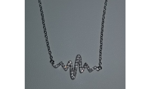 Big image sherman and sons heartbeat necklace