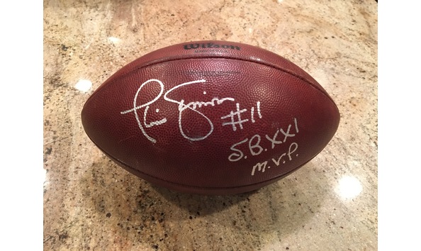 Big image phil simms wilson signed football