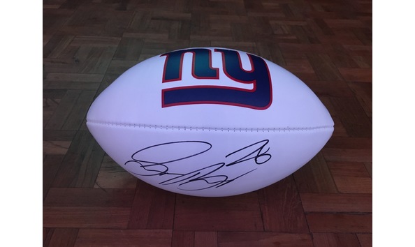 Big image saquan barkley autographed football