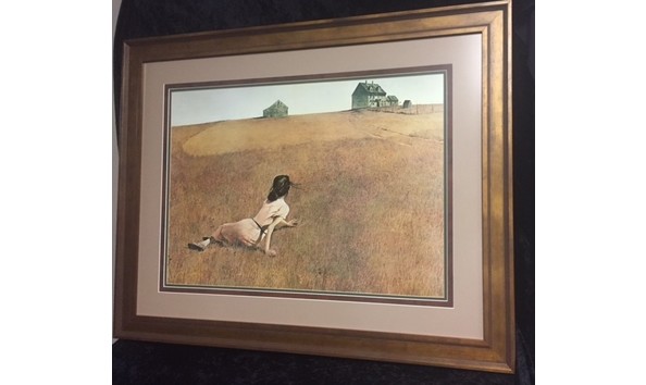 Big image girl in field