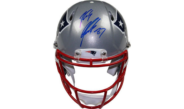 Big image item10 rob gronkowski autographed new england patriots authentic full size helmet  gronhes000010 product 01  img 1200 806820662