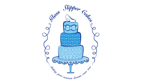 Big image glass slipper cakes