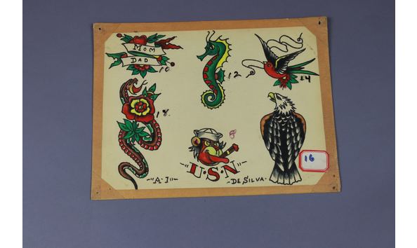 Big image george desilva signed orig flash usn c 1960