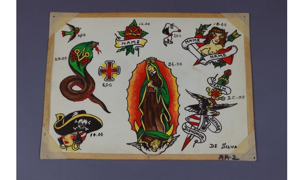 Big image george desilva signed orig flash  madonna  size 