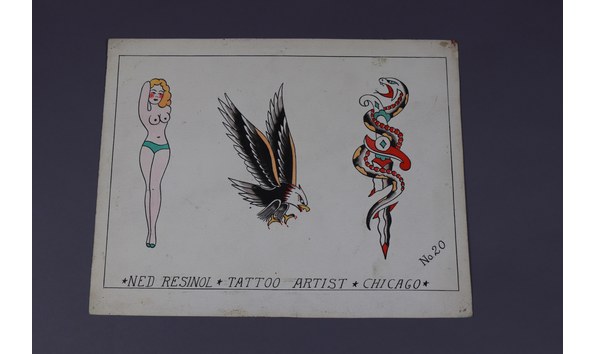 Big image ned resinol orig. signed flash  chicago  c. 1950 s