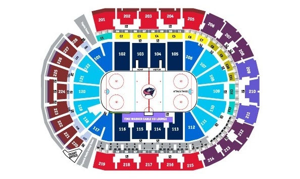 Big image columbus blue jackets seating chart2