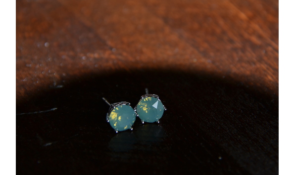 Big image green earrings  2 