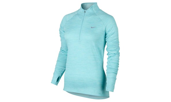 Big image nike element sphere half zip copa htr reflective silver woman