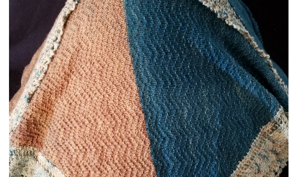 Big image hand spun shawl