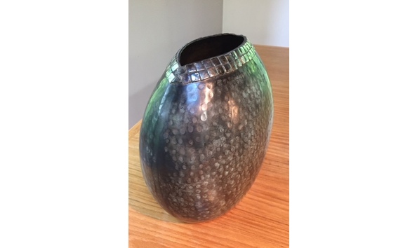 Big image metal vase two