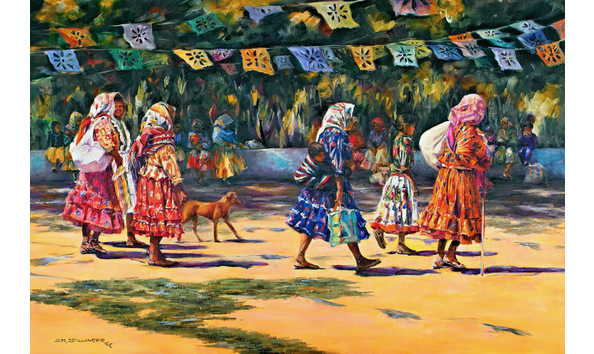 Big image the plaza at guapalayna le print