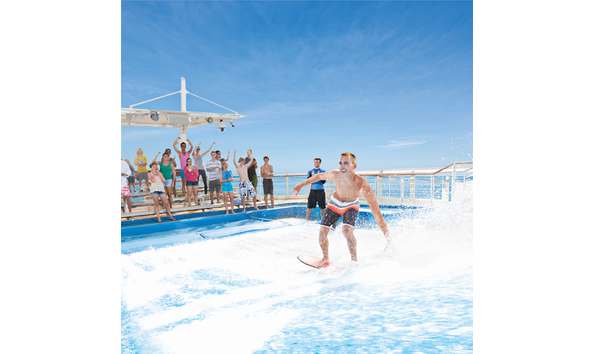 Big image pic flowrider on royal caribbean