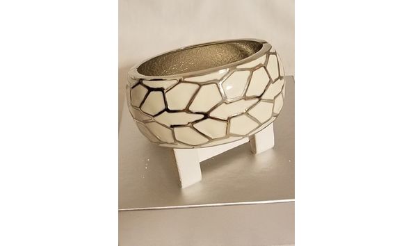 Big image ivory silver bracelet