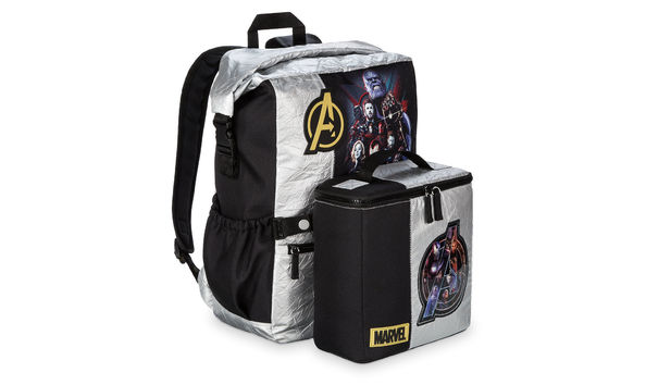Big image avengers backpack  lunch tote  and school supplies.
