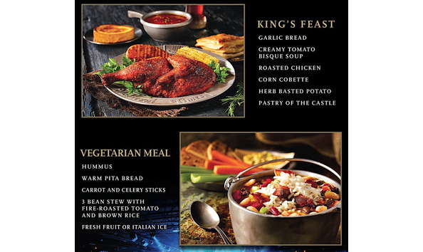 Big image medieval times menu