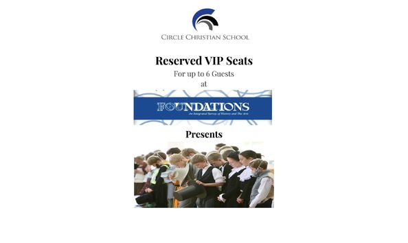 Big image reserved foundations vip seats