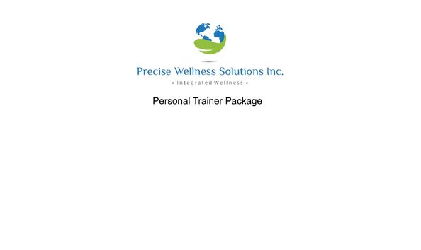 Big image personal trainer package