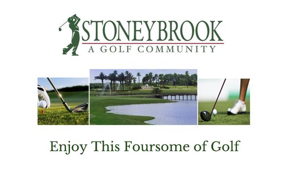 Big image stoneybrook golf foursome
