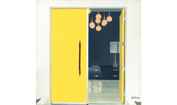 Big image yellow door