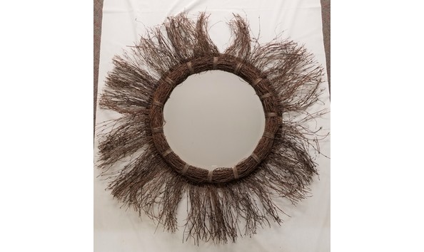 Big image twig mirror