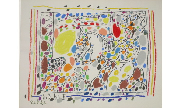 Big image picasso bullfight