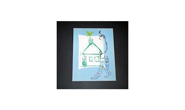 Big image house in my village   chagall