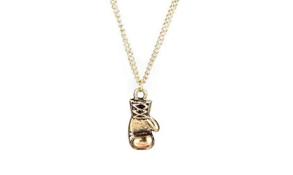 Big image boxing necklace