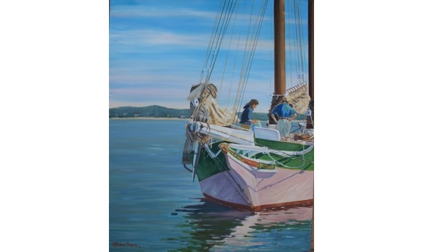 Big image lady paint