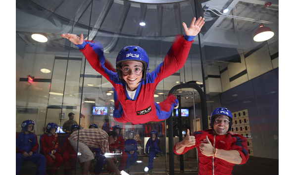 Big image ifly 0000 ifly indoor skydiving 2013 boy and instructor