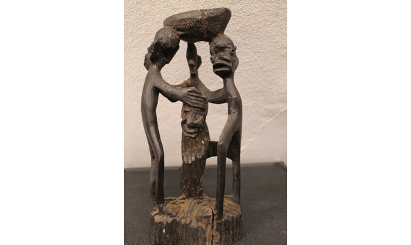 Big image maasai masai warrior hand carved wooden art sculptures 1